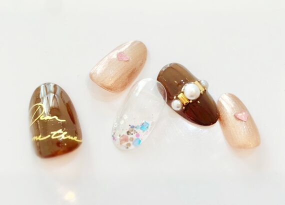 チョコレートネイル