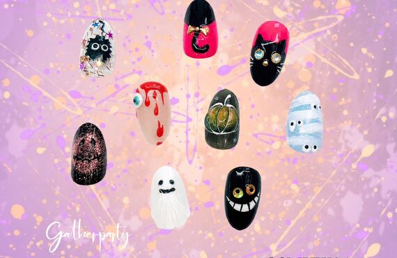 Halloweenデザイン2026～シーズンデザイン～　／　目白ネイルサロンgatherparty